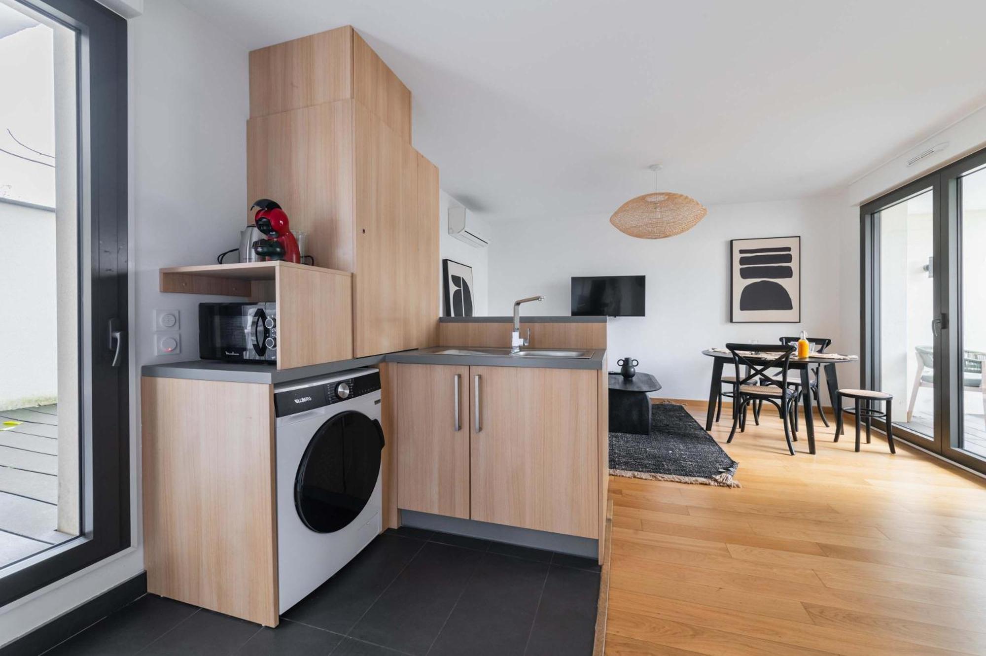 Appartement Lumineux Avec Terrasse Courbevoie - 4P - Flat-Guest Bagian luar foto