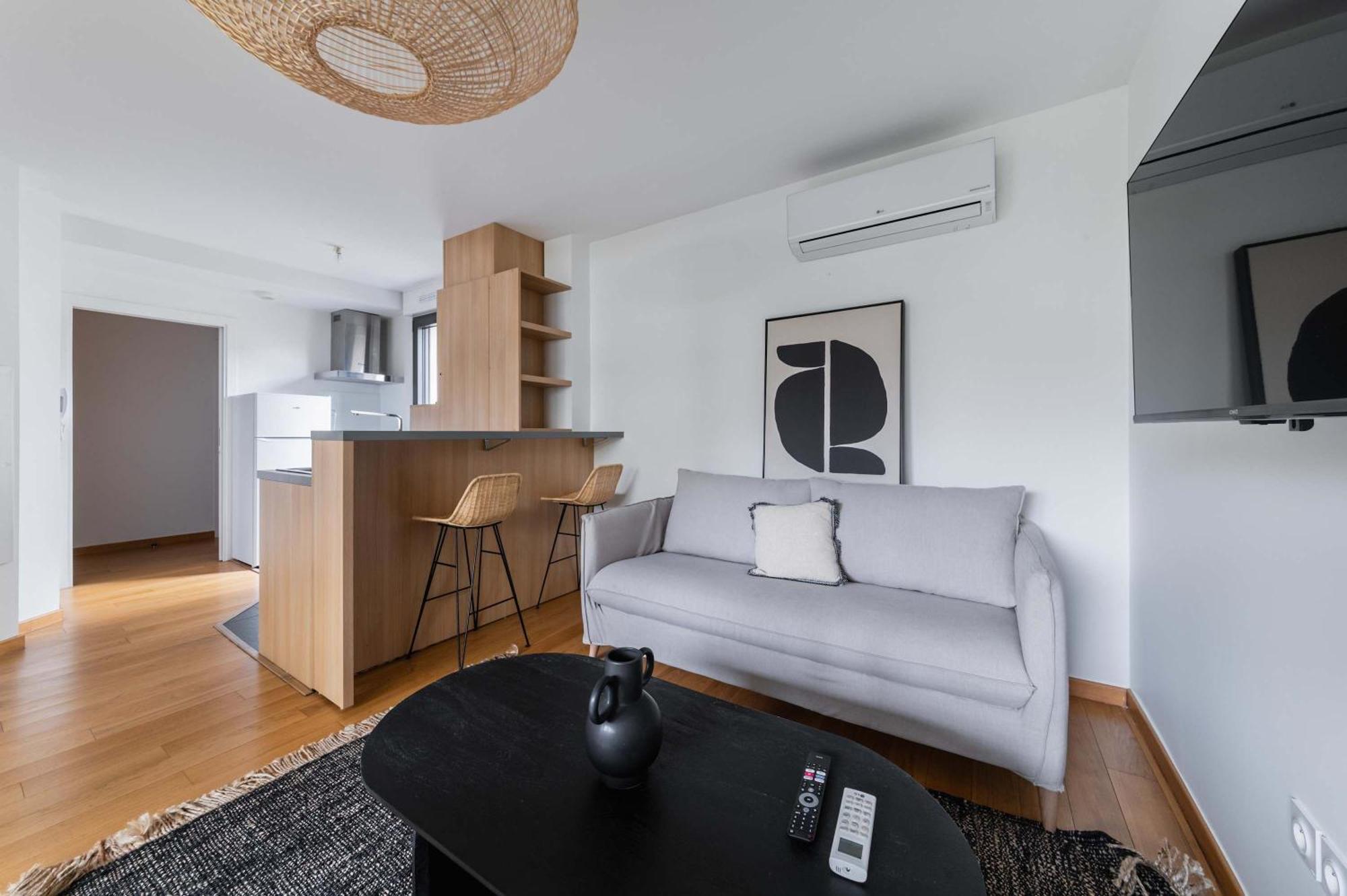 Appartement Lumineux Avec Terrasse Courbevoie - 4P - Flat-Guest Bagian luar foto